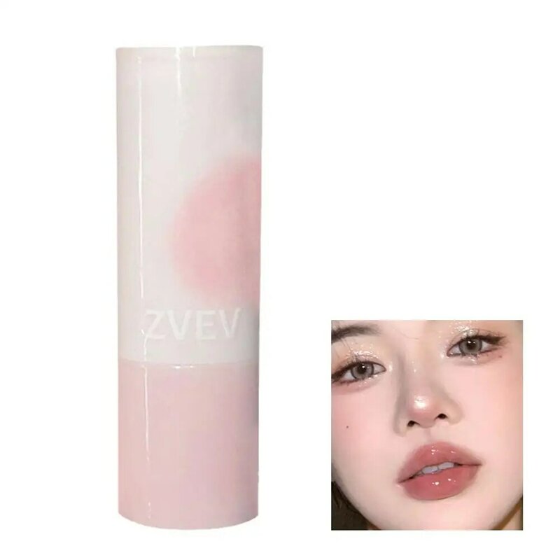 Multifunktions-Rouge-Stick weiches Gesicht aufhellende Konturierung Pfirsich rosa Wange Make-up Kosmetik Tönung koreanischen Schatten Puder Rouge