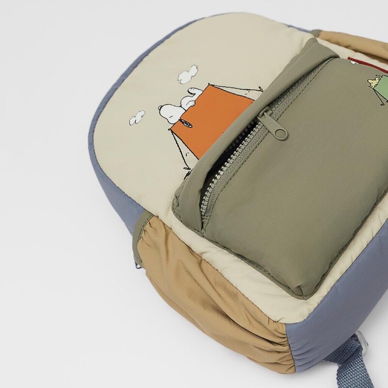 Детский рюкзак Snoopy, мультяшный милый школьный ранец для детей дошкольного возраста, легкая вместительная сумка для мальчиков и девочек