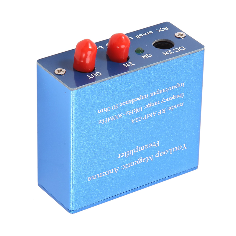RF Amplificador Pré-amplificador para YouLoop, Antena Magnética para HF e VHF Pré-amplificador