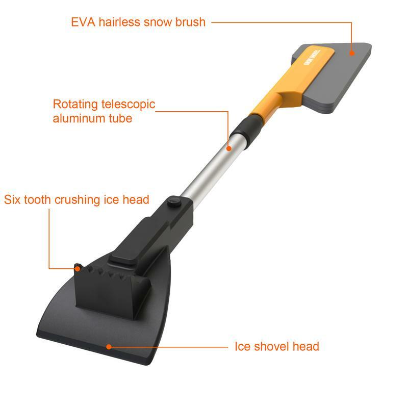 Car Snow Shovel Auto Windshield Cleaning Ice Scraper Car High Quality Snow Remover Kit Automobile Ice Cleaning Tool Accessory