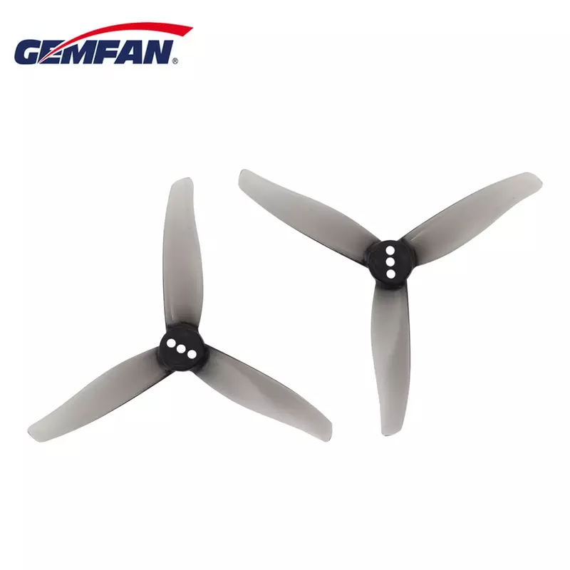 Gemfan-Hélice do PC do furacão, RC FPV Freestyle Drones, 3 "3x1.6x3", 10 pares, 10CW + 10CCW, 3 ", 10 pares