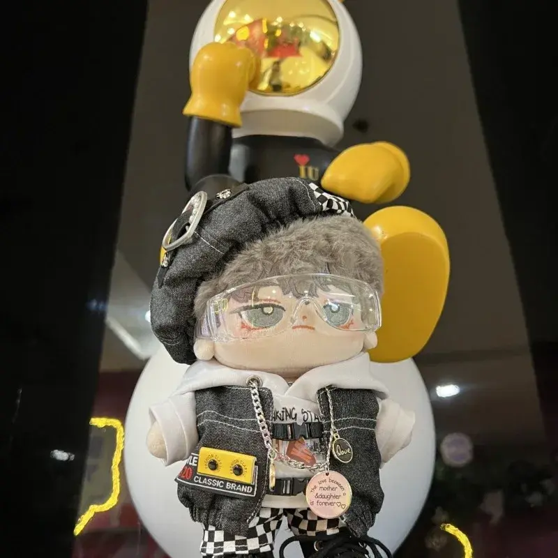 Sunny-Conjunto de muñecos de peluche de algodón, ropa de capa bonita, accesorios de Cosplay, regalo de cumpleaños Kawaii, Kpop, Original, 20cm