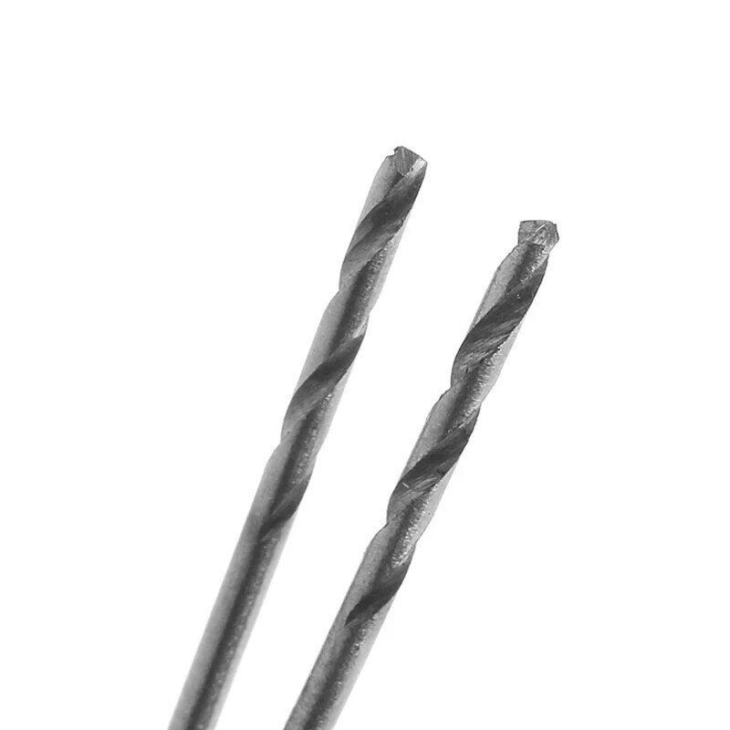60 Stück 0,5–1,0 mm Mikro-HSS-Stahl-Spiralbohrer-Set, Werkzeugschaft