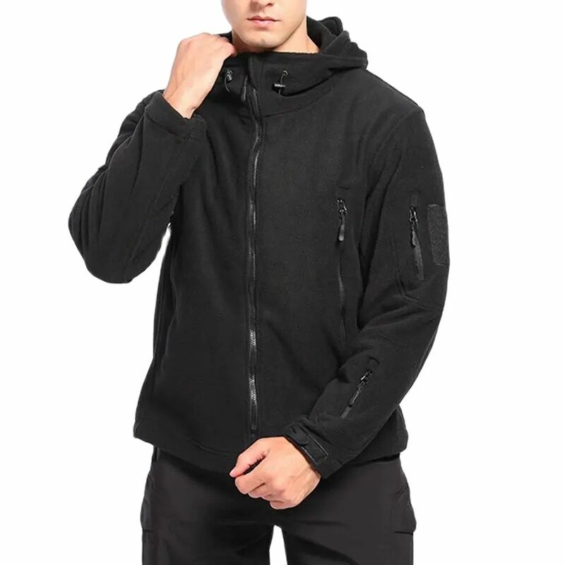 Ladiguard Plus Size 4xl Men Vinatge Hooded Jackets Mens Clothing 2024 Winter Cotton Jacket Outdoor Fashion Pocket Fleece Coats