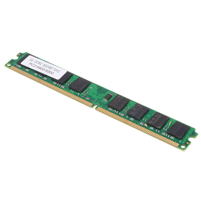 DDR2 2 ГБ, 4 Гб, 667 МГц, 800 МГц, Стандартная оперативная память для ПК, модуль ОЗУ для настольного компьютера, PC2 1,8 в, Совместимость с AMD и Intel CL5 CL6