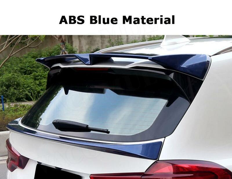 Задний спойлер для губ из АБС-карбона, блеск, черные крылья для губ для BMW X3 G01 2018-2020, автомобильный стиль