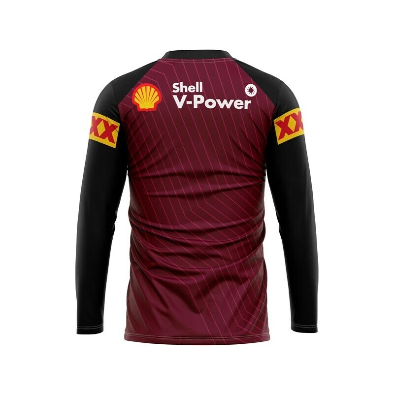 2023 QLD Maroons rdzenna koszulka 2023/24 królowych MAROONS stan pochodzenia pamiątkowy ANZAC koszulka treningowa rozmiar S-5XL