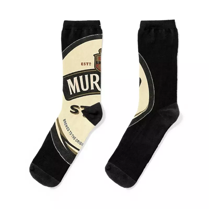 Calcetines deportivos para hombre y mujer, calcetín con logotipo de Murphy Stout, diseño Crossfit