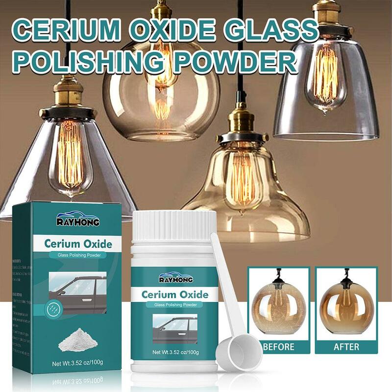 Car Glass Scratch Removal Powder Scratch Stains Cleaning Multifunctional Hygiene Decoration Car Vehicle Cleaner Products So W4Z3