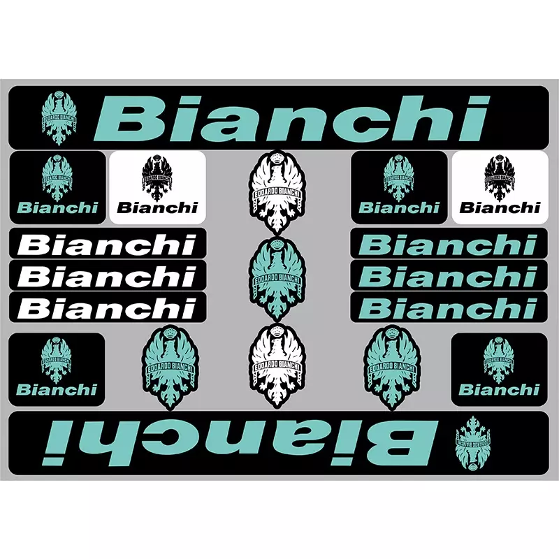 Car Sticker for Frame Stickers for Bianchi Bicycle Mountain Bike Road Bike MTB Cycling Decorative Sticker Decals,30cm
