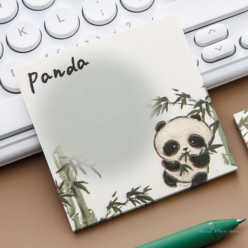 M17F popularna Panda wysłała to karteczki samoprzylepne samoprzylepny notatnik notatnik szkolne artykuły papiernicze dla dzieci