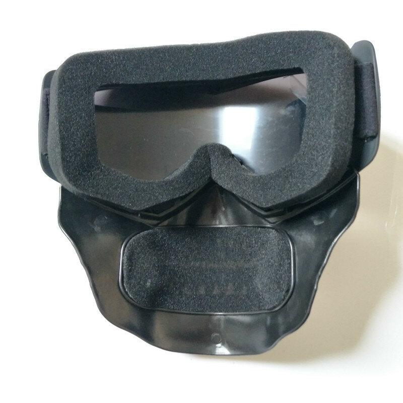 Neuzugang die beliebteste abnehmbare modulare Masken brille und Mund filter für Motorrad helm Moto Casque Kapazität