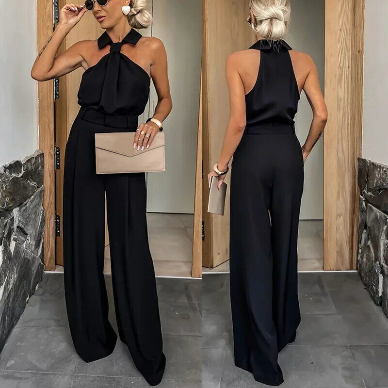 Vacation Women Outfits Women's Clothing Trend 2024 Bodysuit Summer Outfit Jumpsuits Rompers Woman Elegant Jumpsuit Fashion