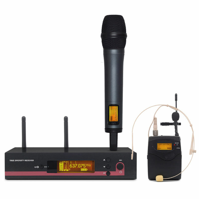 Microphone EW100G3 EW 135 G3 E835 E835S headset nirkabel klip karaoke panggung Live vokal mikrofon sistem profesional nirkabel