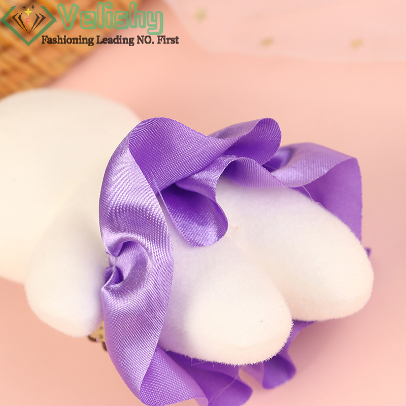 10 szt. Mini lalka miś para niedźwiedź kwiat dekoracyjny bukiet ubrany wypchane zwierzę lalka piankowe pluszaki na prezenty urodzinowe wystrój pokoju