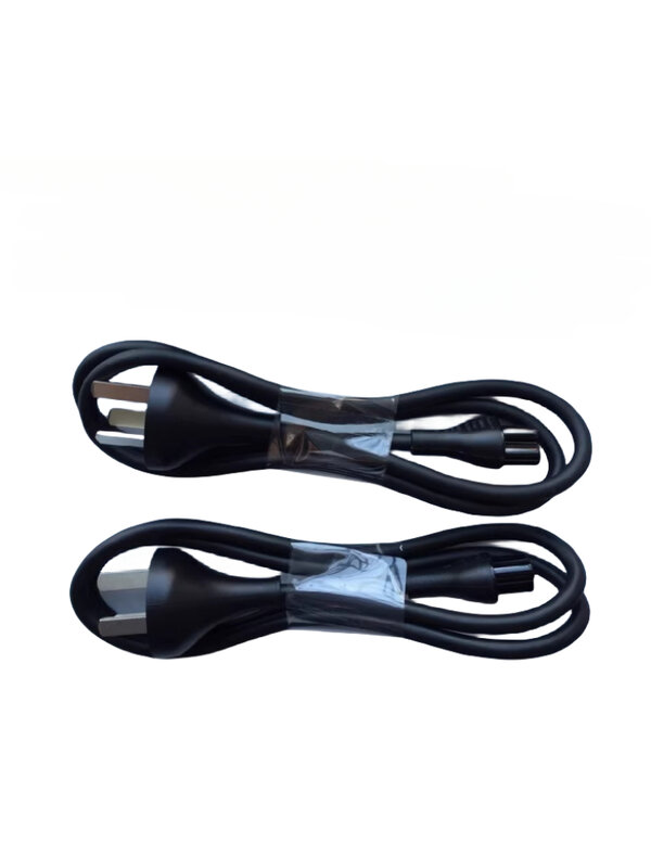 Kabel adaptor daya untuk pengisi daya Dell kabel 0.8m plum tiga lubang kabel daya gallium nitrida tujuan umum komputer