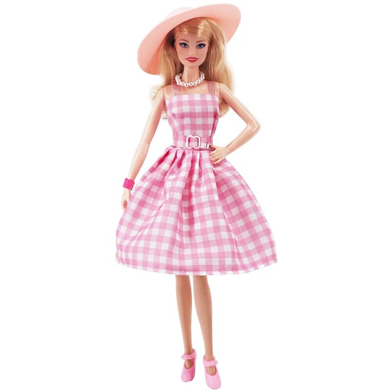Furnitur untuk Barbiees aksesori pakaian boneka cermin tempat tidur 1/6 dekorasi rumah boneka Bjd aksesoris boneka, helm makanan untuk Barbie