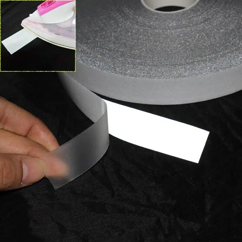 5M Reflektierende Streifen Aufkleber 2-5cm Wärme Transfer Reflektierende Band Für DIY Kleidung Tasche Schuhe Eisen auf sicherheit Kleidung Liefert