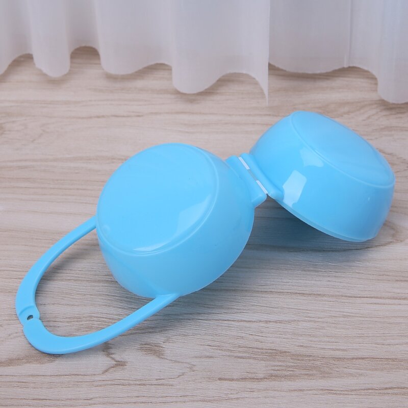 RIRI Food Grade Safe PP Pacifier Box Soother Container Box for Newborns Portative Storage Nipple Holder Teat Accessories