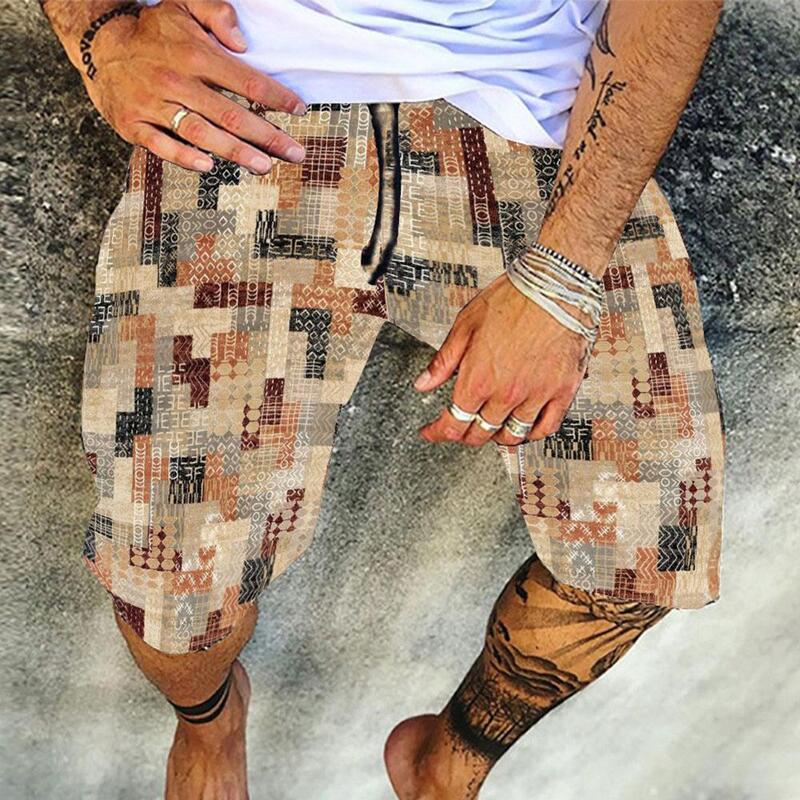 Pantalones cortos de tablero para hombre, bañadores de playa con cordón, cintura elástica, estampado 3D, transpirable, rápido, Verano