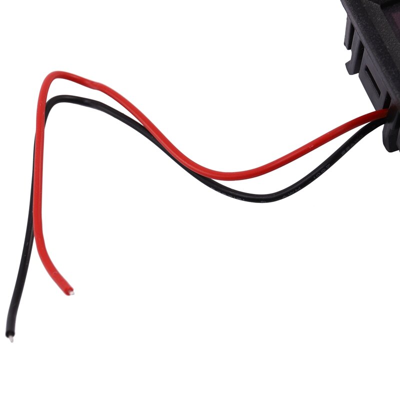 3X czerwony cyfrowy wyświetlacz Led woltomierz Mini Panel próbnik napięcia miernik napięcia dla 12V Dc samochody motocykle pojazdów