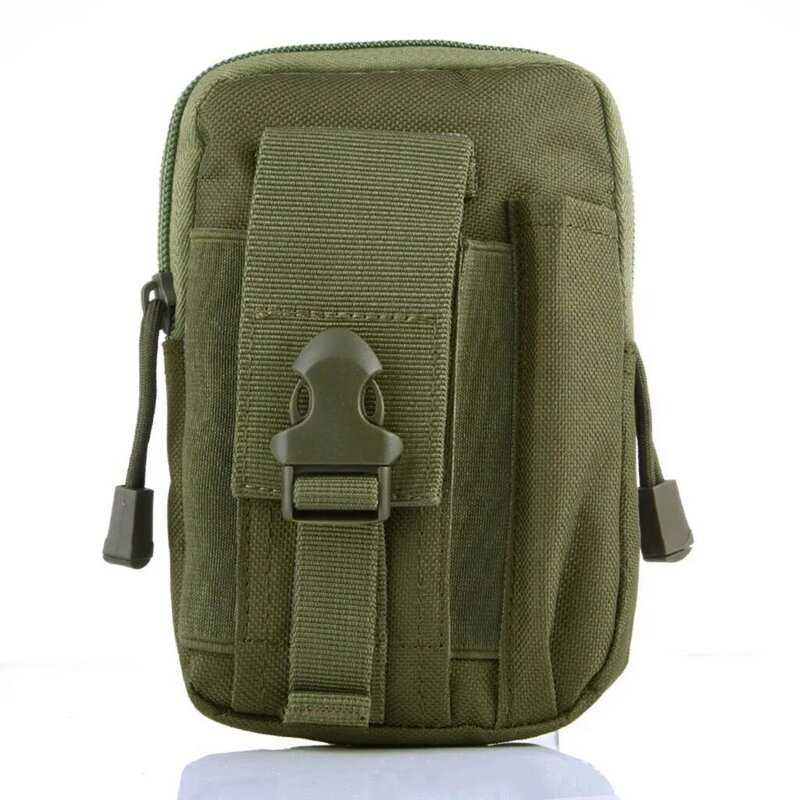 Men's Outdoor Camping Bags Tactical Crossbody Pouch Belt Bag Military Waist Pack Male Soft Sport Running Pouch Travel Bags