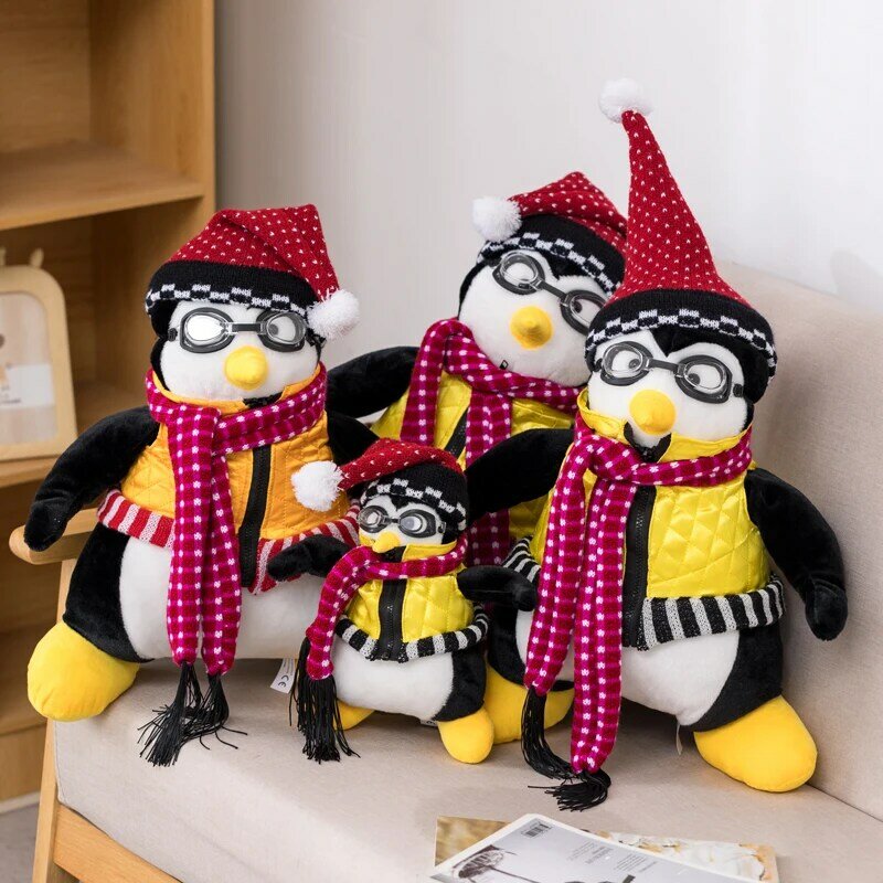 27/47Cm Knuffel Pinguïn Knuffels Tv Ernstige Vrienden Hugsy Pluche Pop Cosplay Props Rachel Pinguïn Soft Gevulde dier Poppen