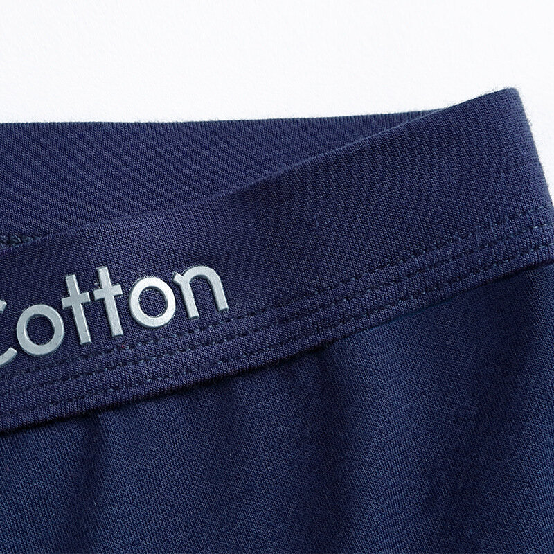 Roupa interior do algodão para homens, Boxers, Short masculino, combinação, 5 pcs