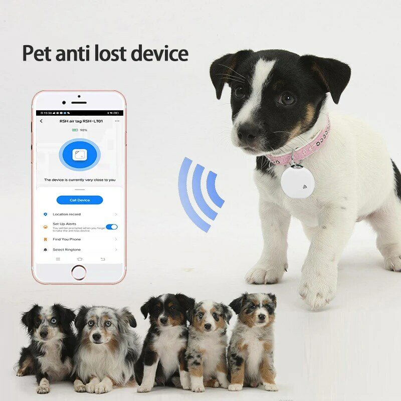 Умный GPS-трекер для Apple iOS/Android air tag для детей/пожилых домашних питомцев велосипедная сумка Finder Smart Bluetooth airtag с поддержкой Tuya Smart Life