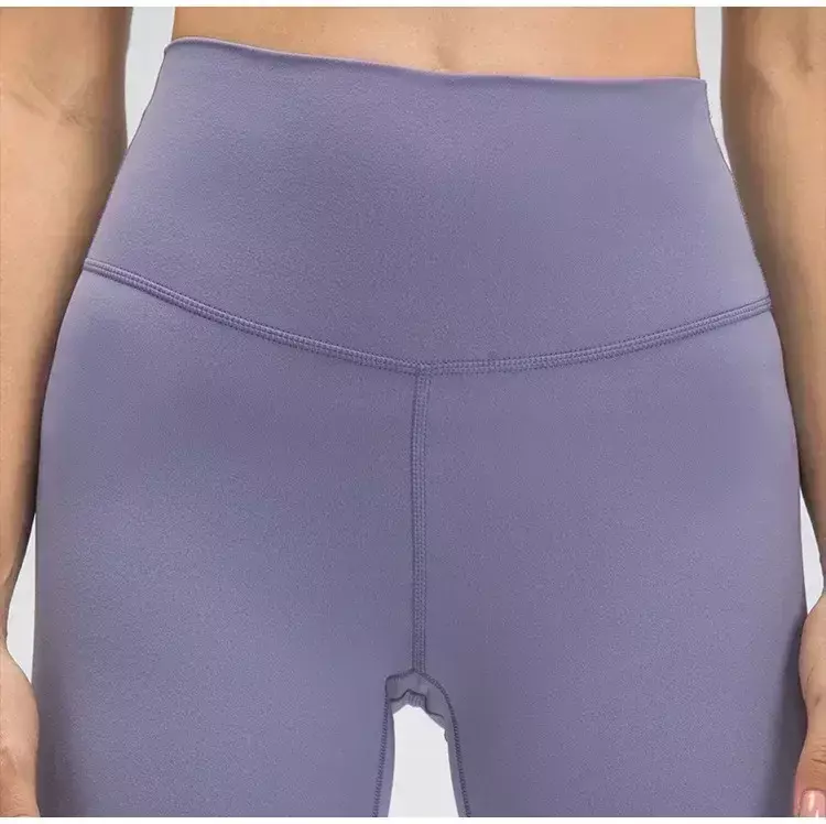 Ao-Pantalones deportivos para mujer, mallas elásticas de cintura alta, cómodas, para Fitness, Yoga, gimnasio