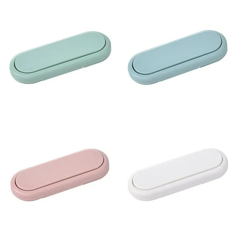 Children Security Protector Baby Safety Locks Protection Equipment Solid Color Drawer Safety Locks Multipurpose Plastic
