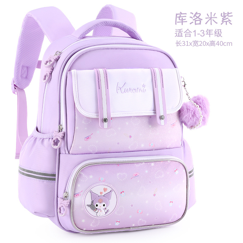 Sanrio Hello Kitty New Student Schoolbag Cute Clow M Cartoon impermeabile grande capacità Cinnamoroll Babycinnamoroll zaino