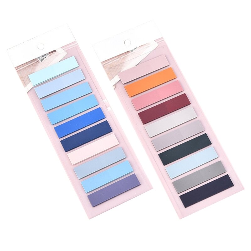 Adesivos de índice Morandi Color Adesivos de conveniência Ins Style Color Notes Student