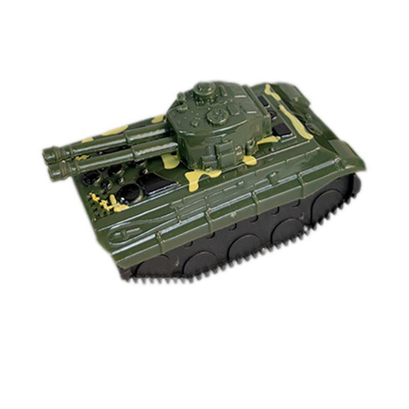 Czołgi z Pullback, Mini Tank zabawkowy Model pchać i wychodzić czołgi na pomysłowe zabawy, upominają się o zaopatrzenie w wypełniacze dla dzieci chłopców