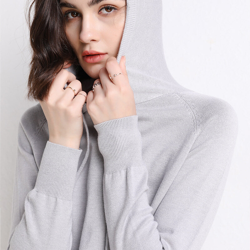 Vrouwen Hoodies Casual Mode Sweatshirt Koreaanse Style Slim Hooded Dieptepunt Shirts Hooded Top