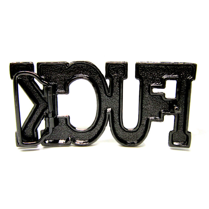 Fashion personalized English letter belt buckle European style belt buckle