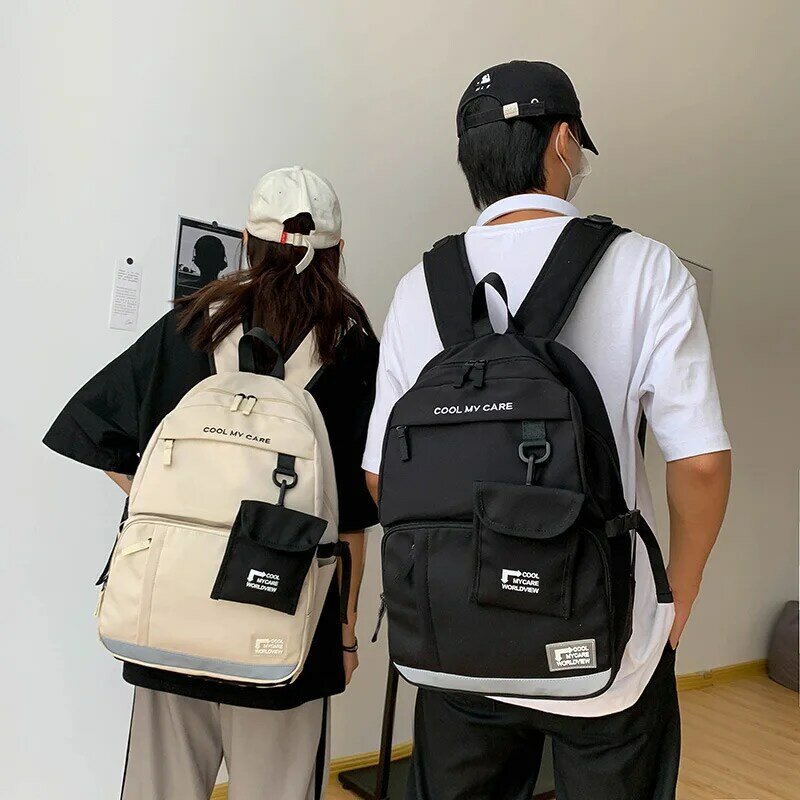 Школьные ранцы для девочек и мальчиков-подростков, студенческий рюкзак, Женский нейлоновый корейский рюкзак