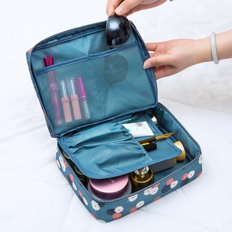 Frauen Reise Veranstalter Magie Beutel Kosmetik Tasche Organizer Faul Make-Up Tasche Fällen Lagerung Tasche Kit Box Tools Toiletry Schönheit Fall