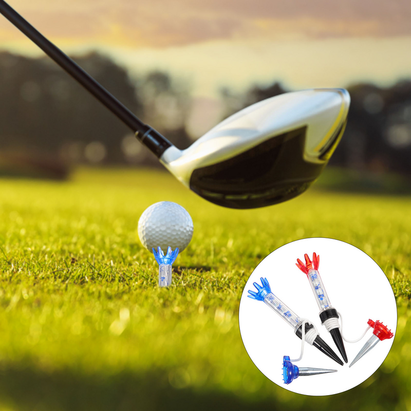 Golf Tee Golf basis latihan Tees dapat digunakan kembali Golfs bola dekoratif dukungan diganti untuk magnetik pemegang