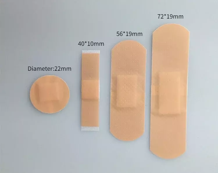 100Pcs Wasserdicht Band-Aids Atmungsaktiv Bandagen Erste Hilfe Medizinische Anti-Bakterien Wundpflaster Multi Größe Reise Notfall kits