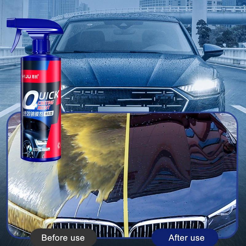 Car Coating Spray High Protection Auto Wax Polish Agent Car Long Lasting Ceramic Coating Agent Auto Polish Nano Coating Spray