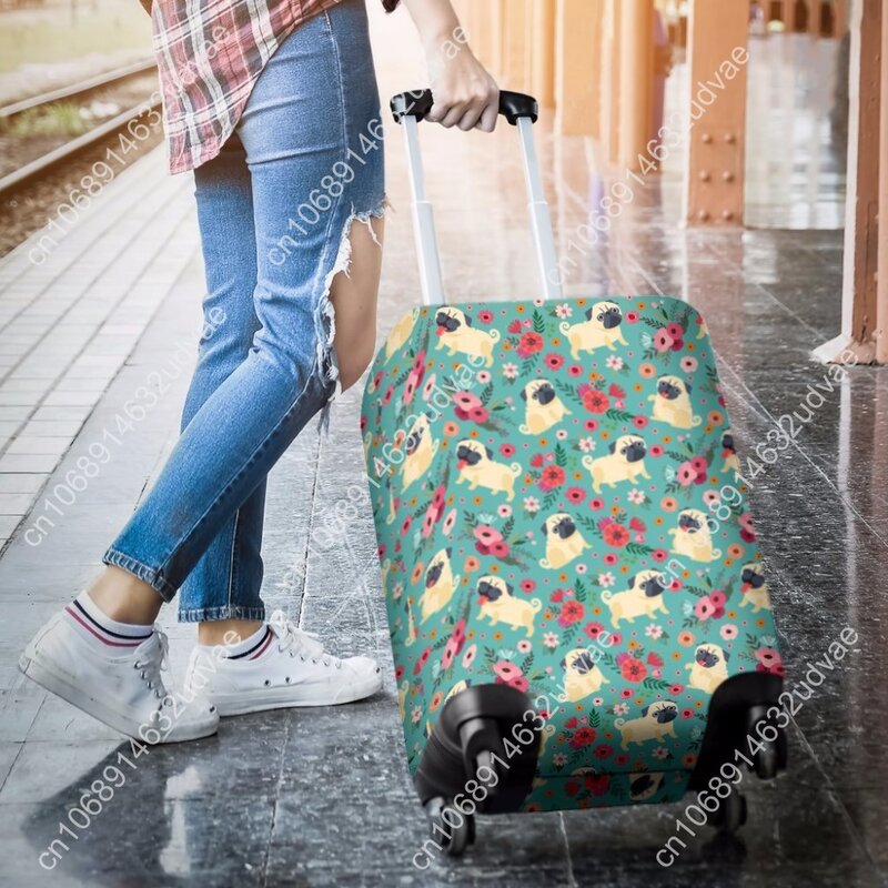 18''-32'' Trolley Luggage Protective Dust Covers Stretch Travel Suitcase Covers Spandex Waterproof Baggage Cover