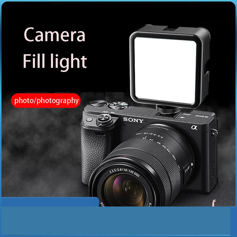 Лампа для видеосъемки с подсветкой для селфи, прожектор с лампочками и софтбоксом, подсветка для фотосъемки