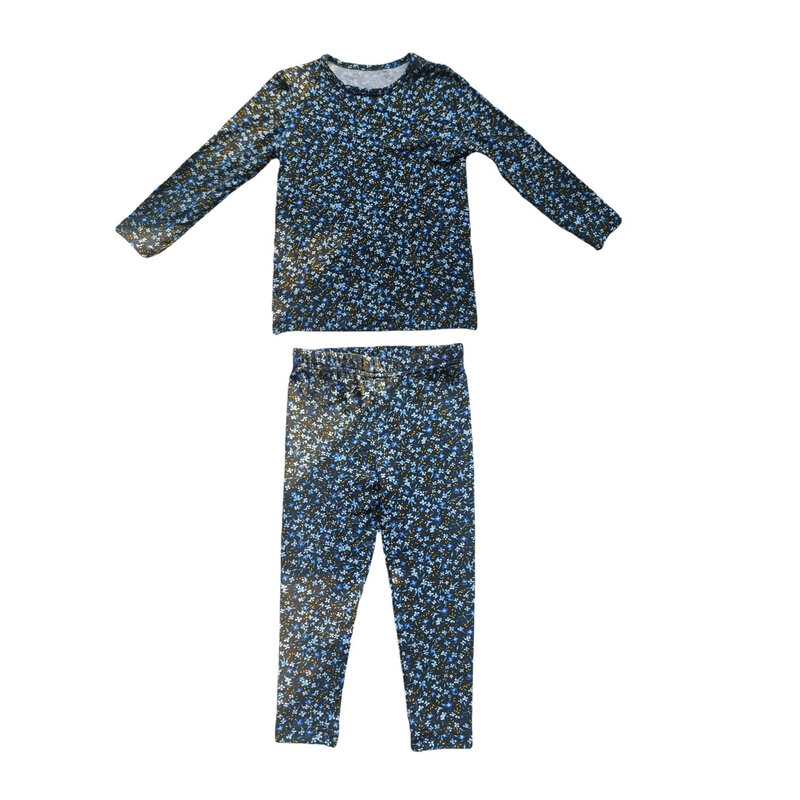 AS-Robe maxi en modal à fleurs pour filles, ensemble de vêtements assortis pour bébé, mignon, noir, 16%, nouveau, 2024