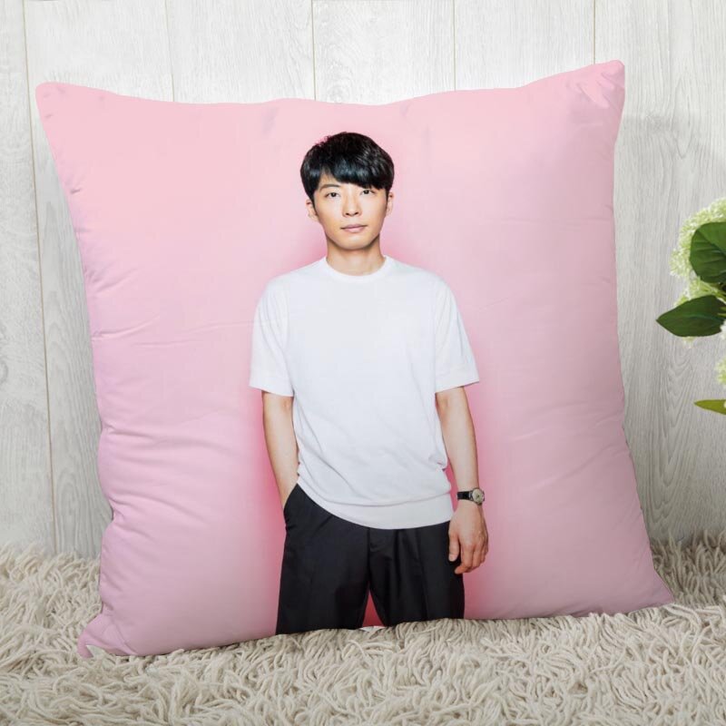 Hoshino Gen funda de almohada personalizada, funda de almohada decorativa moderna para el hogar, sala de estar