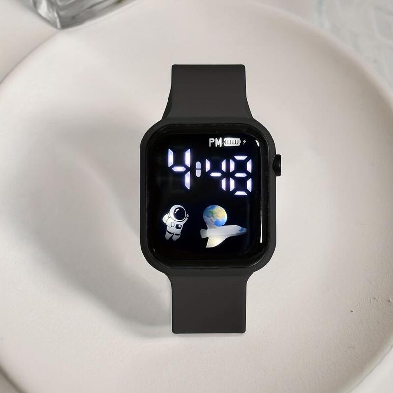 LED Digitaluhr Quadrat Student Sport Digitaluhr Wirst watch elektronische Uhr Uhren für Männer Frauen