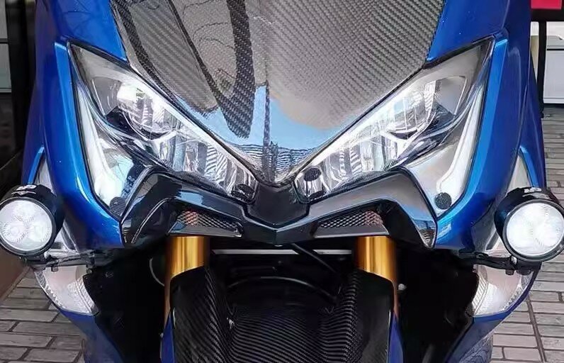 Carenado delantero de ABS para motocicleta Yamaha, Protector de ala de punta de alas neumáticas, tapa de carcasa para Yamaha TMAX530 DX SX TMAX560 2017-2023, novedad