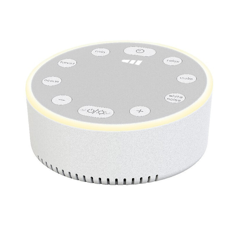 Lampka nocna Timer Baby White urządzenie ułatwiające zasypianie dzieci Sleep Player Noise Player USB akumulator czasowy Sleep Machine
