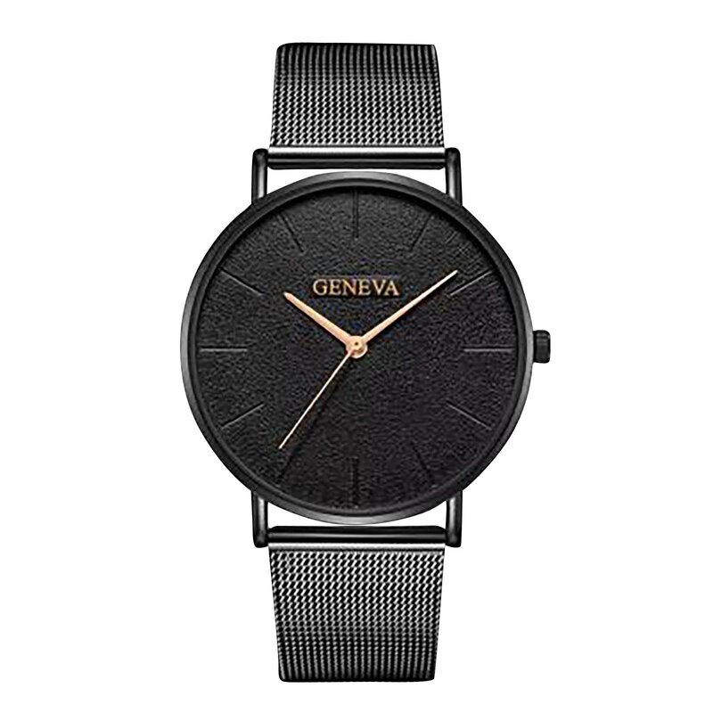 Neue lässige Luxus Frauen Männer Edelstahl Band Quarz analoge Armbanduhr elegante Mann Uhr Männer Business Armband reloj