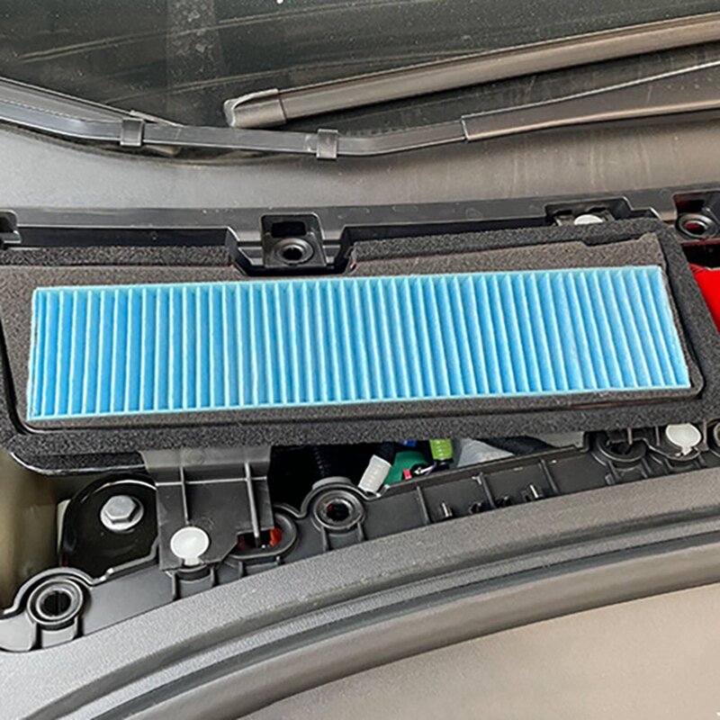 Sostituzione del filtro di ingresso dell'aria condizionata dell'auto AU04 -3X per Tesla Model 3 2021 accessori del filtro dell'aria esterno